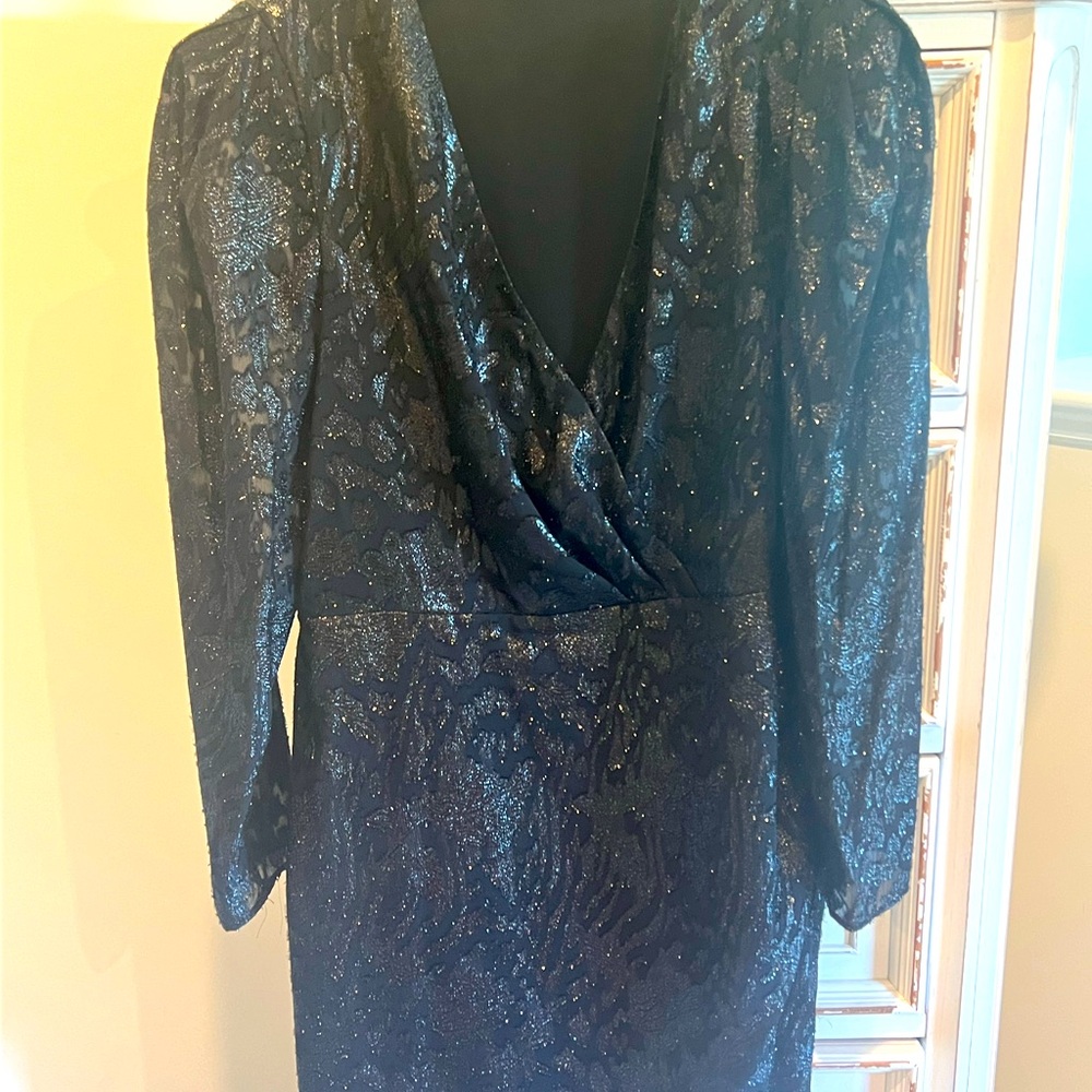 Mango mini black dress. Size:large - Picture 6 of 11